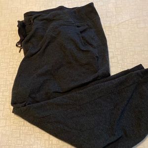 Eddie Bauer Dark Gray Cropped Joggers
